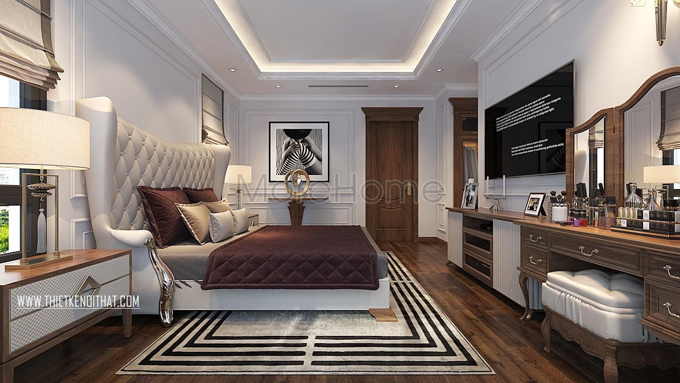 Thiết kế nội thất biệt thự Vinhomes GreenBay HL30 